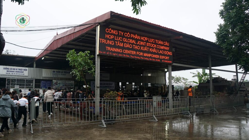 Vietnamese workers undergoing industry training for Europe deployment