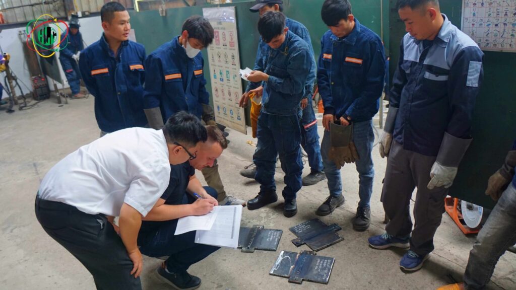Hop Luc Global welder recruitment companies in Vietnam training center