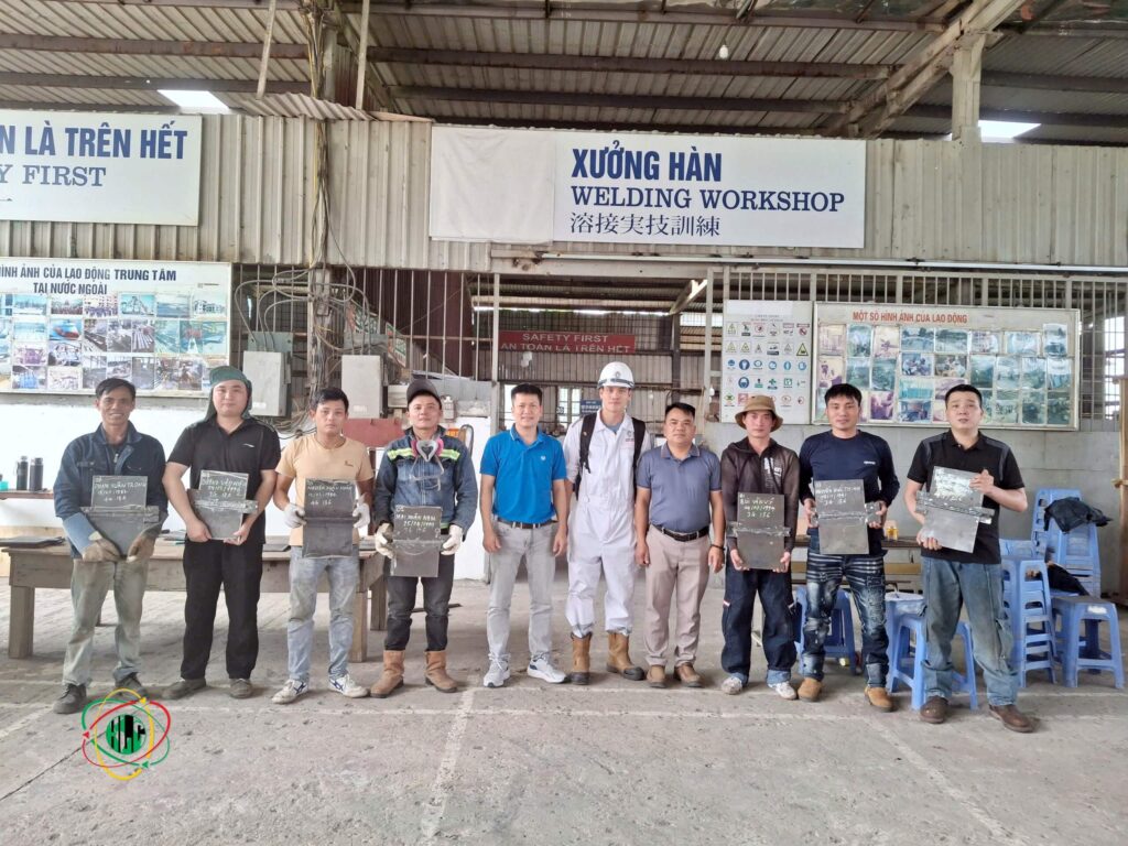 welder recruitment companies in Vietnam skill test under EN ISO 9606-1