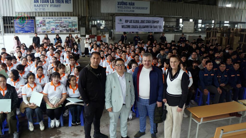 Trade testing for Vietnam workers for Poland/Germany/Croatia