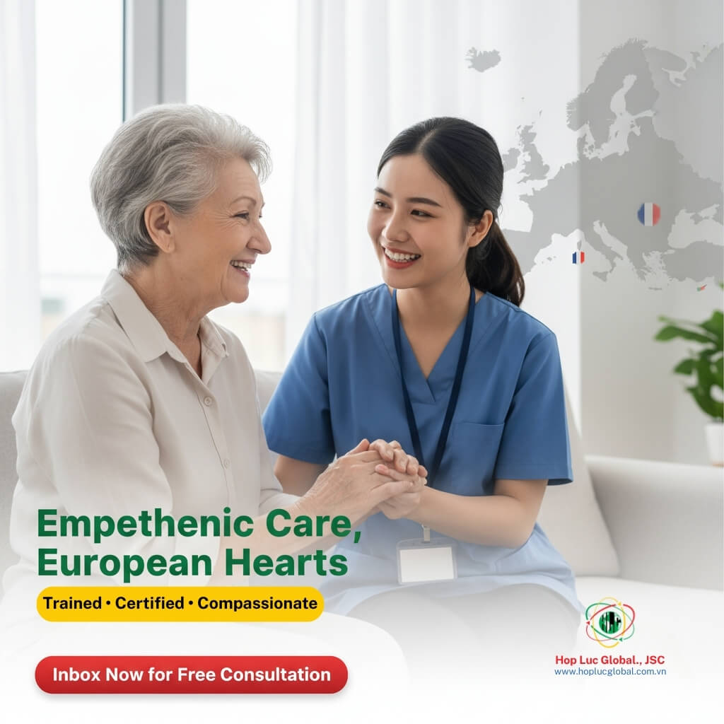 Healthcare job demand for Vietnamese workers