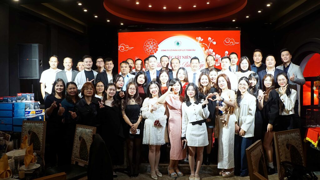 Hop Luc Global JSC Year End Party 2025 with employees and management
