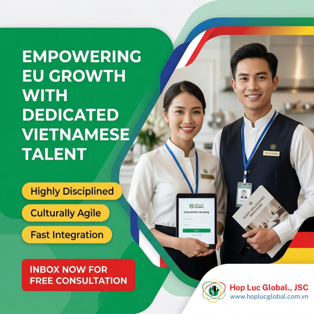 Vietnamese Staffing Agency for Hospitality Jobs in Europe