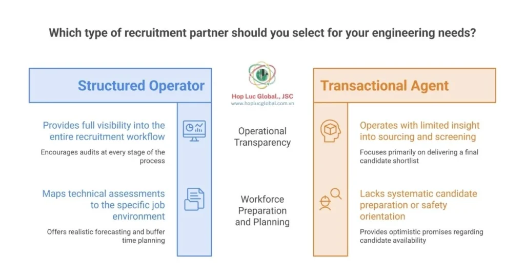 Structured recruitment process for engineering workforce planning
