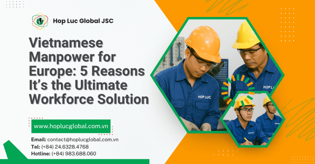 Vietnamese manpower for Europe workforce training and deployment