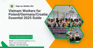 Vietnam workers for Poland/Germany/Croatia