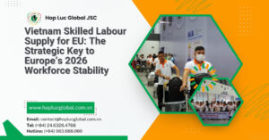 Workers in construction PPE – Vietnam skilled labour supply for EU projects