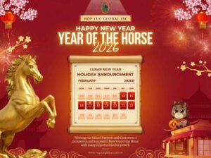 Lunar New Year 2026 holiday schedule announcement of Hop Luc Global JSC