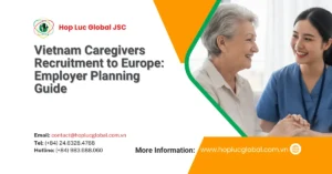 vietnam caregivers recruitment to Europe - EU caregiver shortage infographic